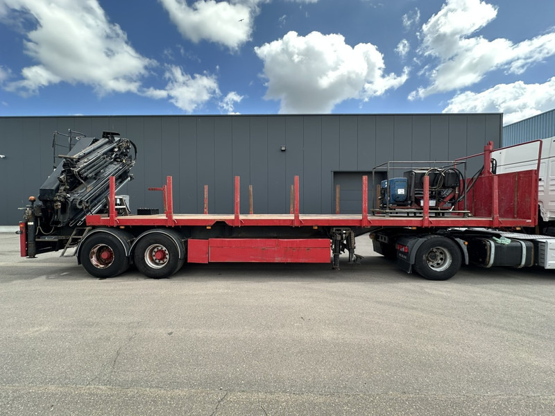 Kwb 2-AS KRAANWAGEN + HIAB 377 E-4 HIPRO + JIB 100X-3 + RADIO + ROTATOR - SAF assen - LUCHTVERING - BELGISCHE KENTEKEN - نصف مقطورة مسطحة: صورة 4 Kwb 2-AS KRAANWAGEN + HIAB 377 E-4 HIPRO + JIB 100X-3 + RADIO + ROTATOR - SAF assen - LUCHTVERING - BELGISCHE KENTEKEN - نصف مقطورة مسطحة: صورة 4