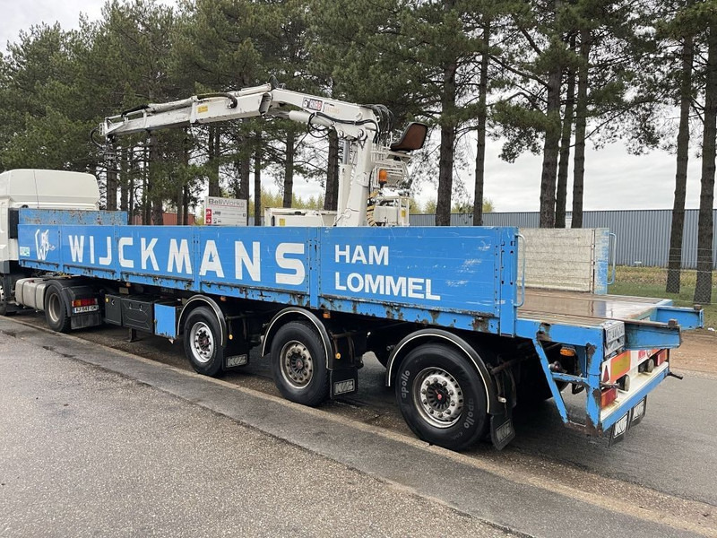Kwb STEENOPLEGGER KRAAN HIAB R130-F2 - 2x EXT + ROTATOR - 2x STUURASSEN - SCHIJFREMMEN - SAF ASSEN - نصف مقطورة مسطحة: صورة 2 Kwb STEENOPLEGGER KRAAN HIAB R130-F2 - 2x EXT + ROTATOR - 2x STUURASSEN - SCHIJFREMMEN - SAF ASSEN - نصف مقطورة مسطحة: صورة 2