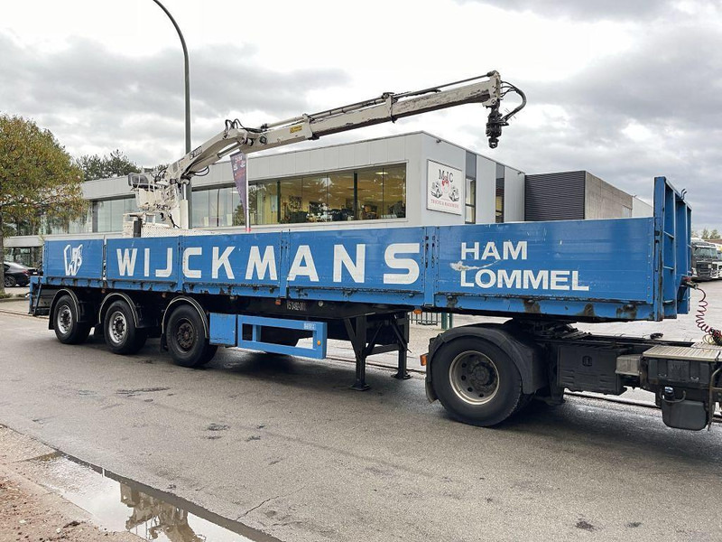 Kwb STEENOPLEGGER KRAAN HIAB R130-F2 - 2x EXT + ROTATOR -  2x STUURASSEN - SCHIJFREMMEN - SAF ASSEN - نصف مقطورة مسطحة: صورة 5 Kwb STEENOPLEGGER KRAAN HIAB R130-F2 - 2x EXT + ROTATOR -  2x STUURASSEN - SCHIJFREMMEN - SAF ASSEN - نصف مقطورة مسطحة: صورة 5