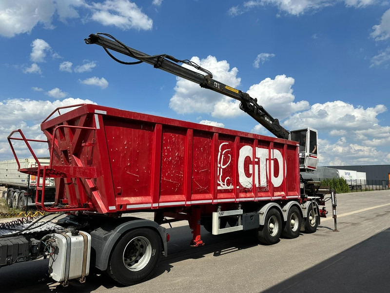 LAG 3-AXLES ALU BOX + CRANE JONSORED 1090 DT-CORTO + CABIN - 2x EXTENDABLE - 5/6 F - BELGIAN PAPERS - نصف مقطورة مسطحة: صورة 4 LAG 3-AXLES ALU BOX + CRANE JONSORED 1090 DT-CORTO + CABIN - 2x EXTENDABLE - 5/6 F - BELGIAN PAPERS - نصف مقطورة مسطحة: صورة 4