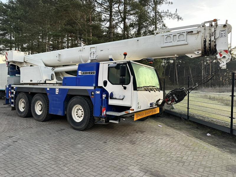 رافعة لجميع التضاريس Liebherr LTM 1050-3.1 50T / 38m - 6x4x6 - 45.000km 7527h - TELMA - CE - TOP CONDITION - BE MACHINE: صورة 11
