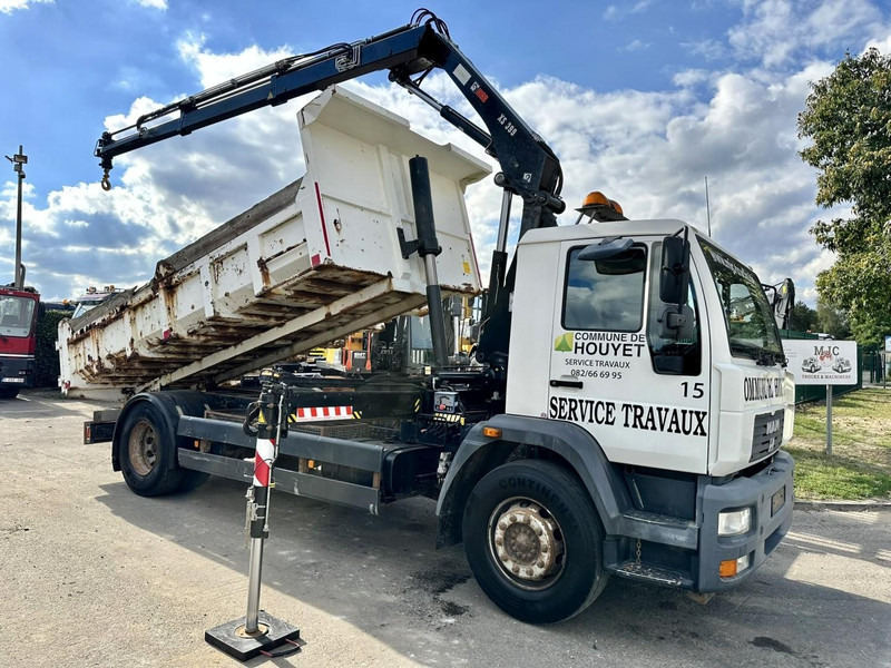 MAN LC 18.280 18T 4x2 TIPPER + CRANE (2018!!!) HIAB 099 E-2 DUO (921h!) - *157.000km* - FULL AIR - BE TRUCK - شاحنة قلاب, شاحنة كرين: صورة 1 MAN LC 18.280 18T 4x2 TIPPER + CRANE (2018!!!) HIAB 099 E-2 DUO (921h!) - *157.000km* - FULL AIR - BE TRUCK - شاحنة قلاب, شاحنة كرين: صورة 1
