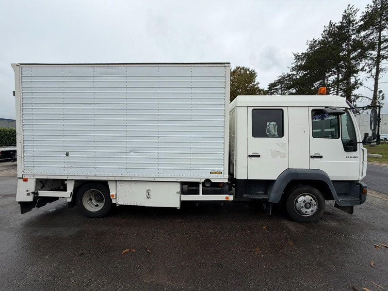 MAN LE 8.180 CLOSED BOX / KOFFER - DOKA - MANUAL GEARBOX - *248.000km* - STEEL SPRING / BLATT / LAMES - BE TRUCK - شاحنة مقفلة: صورة 4 MAN LE 8.180 CLOSED BOX / KOFFER - DOKA - MANUAL GEARBOX - *248.000km* - STEEL SPRING / BLATT / LAMES - BE TRUCK - شاحنة مقفلة: صورة 4