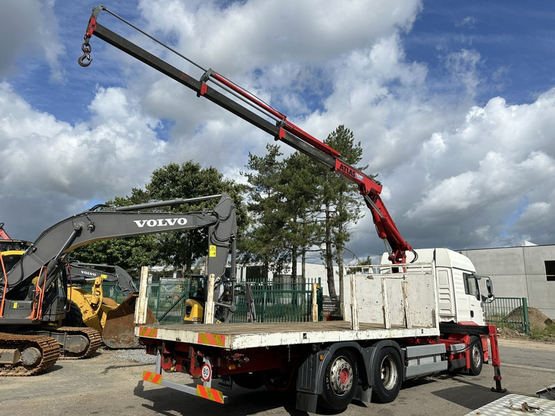 MAN TG 360 A 6x2 + CRANE ATLAS 100.1 A3 - PLATFORM 5m80 - E3 - LIFT-AXLE - FULL AIR SUSPENSION - ZF AS TRONIC - BE TRUCK - شاحنة كرين: صورة 5 MAN TG 360 A 6x2 + CRANE ATLAS 100.1 A3 - PLATFORM 5m80 - E3 - LIFT-AXLE - FULL AIR SUSPENSION - ZF AS TRONIC - BE TRUCK - شاحنة كرين: صورة 5