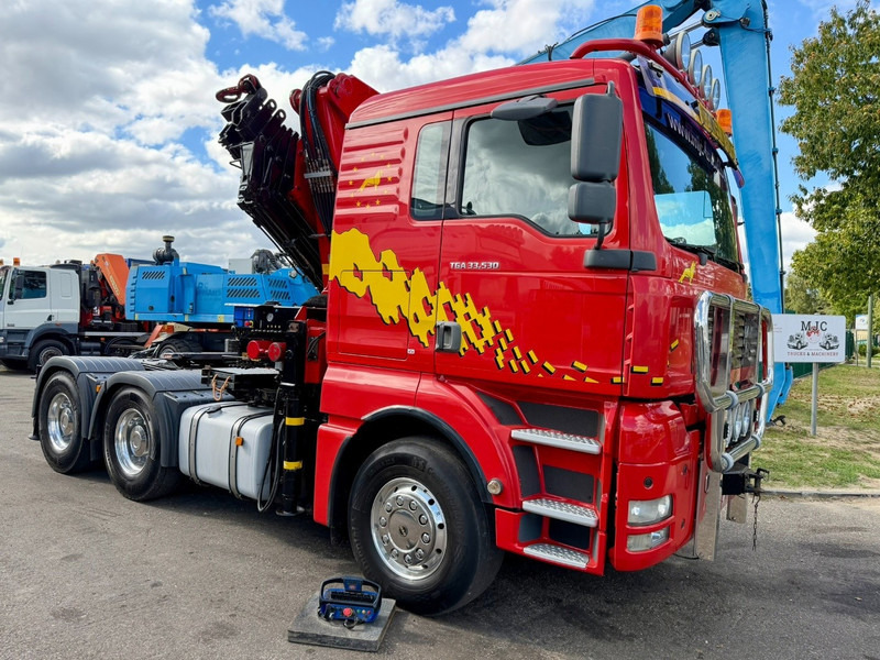 MAN TGA 33.530 6x4 - 90T + CRANE HMF 3720 K6 (17.3m) - RETARDER - MANUAL ZF - EURO 3 - 590.000km - ALCOA - BIG AXLES HUB REDUCTION - BE TRUCK - TOP CONDITION - شاحنة كرين: صورة 2 MAN TGA 33.530 6x4 - 90T + CRANE HMF 3720 K6 (17.3m) - RETARDER - MANUAL ZF - EURO 3 - 590.000km - ALCOA - BIG AXLES HUB REDUCTION - BE TRUCK - TOP CONDITION - شاحنة كرين: صورة 2