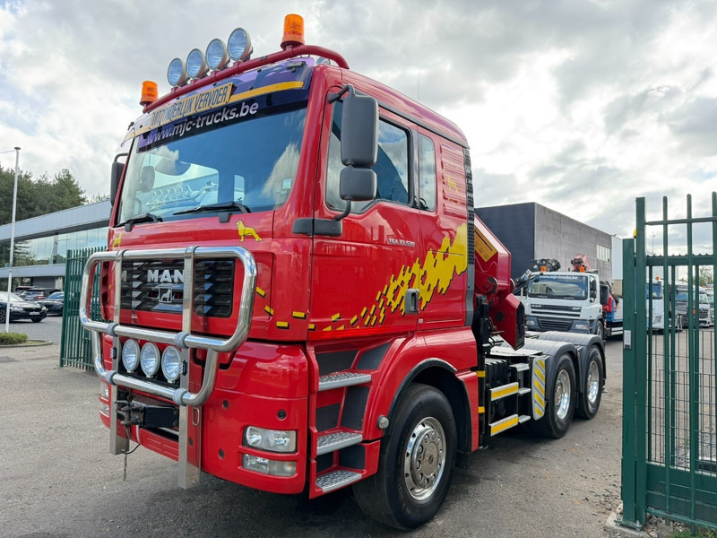 MAN TGA 33.530 6x4 - 90T + CRANE HMF 3720 K6 (17.3m) - RETARDER - MANUAL ZF - EURO 3 - 590.000km - ALCOA - BIG AXLES HUB REDUCTION - BE TRUCK - TOP CONDITION - شاحنة كرين: صورة 3 MAN TGA 33.530 6x4 - 90T + CRANE HMF 3720 K6 (17.3m) - RETARDER - MANUAL ZF - EURO 3 - 590.000km - ALCOA - BIG AXLES HUB REDUCTION - BE TRUCK - TOP CONDITION - شاحنة كرين: صورة 3