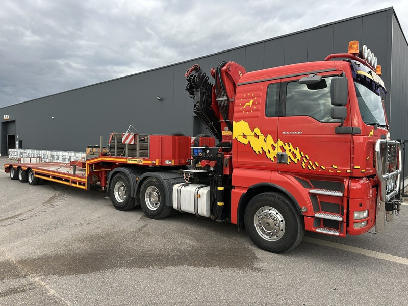 MAN TGA 33.530 6x4 - 90T + KRAN HMF 3720 K6 (17.3m) - RETARDER - MANUAL ZF - EURO 3 - 590.000km - ALCOA - BIG AXLES HUB REDUCTION - BE TRUCK - TOP ZUSTAND - وحدة جر: صورة 3 MAN TGA 33.530 6x4 - 90T + KRAN HMF 3720 K6 (17.3m) - RETARDER - MANUAL ZF - EURO 3 - 590.000km - ALCOA - BIG AXLES HUB REDUCTION - BE TRUCK - TOP ZUSTAND - وحدة جر: صورة 3