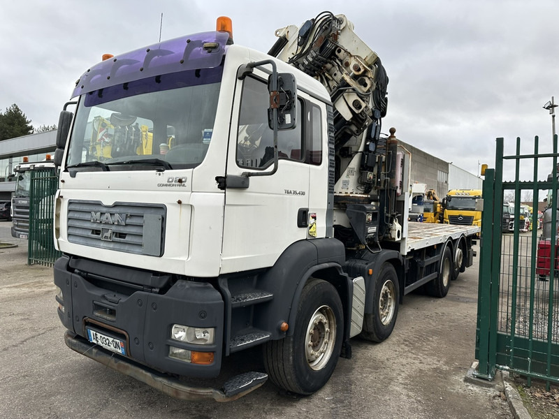 MAN TGA 35.430 8x2 + CRANE HIAB 700 E-6 + JIB 165X-3 - RETARDER - PLATFORM 6m70~8m50 EXTENDABLE - MANUAL GEARBOX ZF - LIFT + STEERING AXLE - شاحنة كرين: صورة 2 MAN TGA 35.430 8x2 + CRANE HIAB 700 E-6 + JIB 165X-3 - RETARDER - PLATFORM 6m70~8m50 EXTENDABLE - MANUAL GEARBOX ZF - LIFT + STEERING AXLE - شاحنة كرين: صورة 2