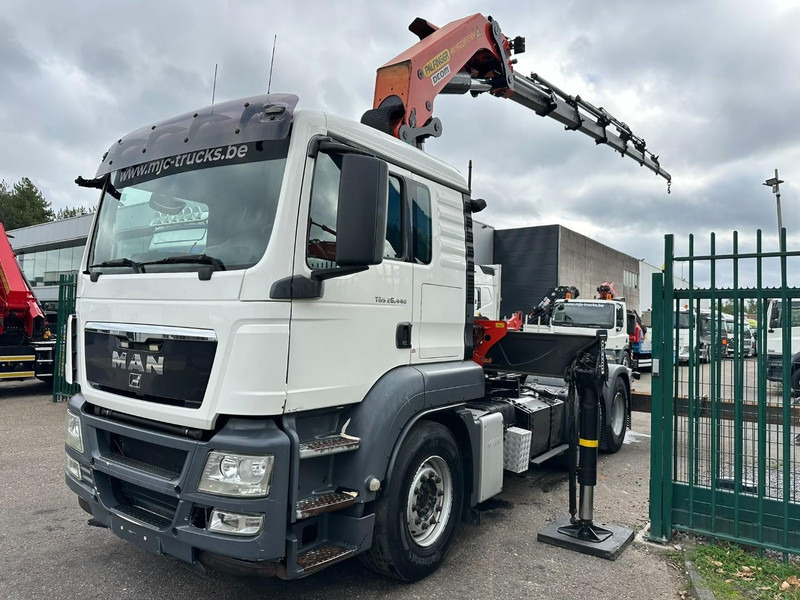 MAN TGS 26.440 6X4 SZM + (22m) KRAN PALFINGER PK62002 E 6x H + 1ME - RETARDER - EURO 5 - BE TRUCK - وحدة جر: صورة 4 MAN TGS 26.440 6X4 SZM + (22m) KRAN PALFINGER PK62002 E 6x H + 1ME - RETARDER - EURO 5 - BE TRUCK - وحدة جر: صورة 4