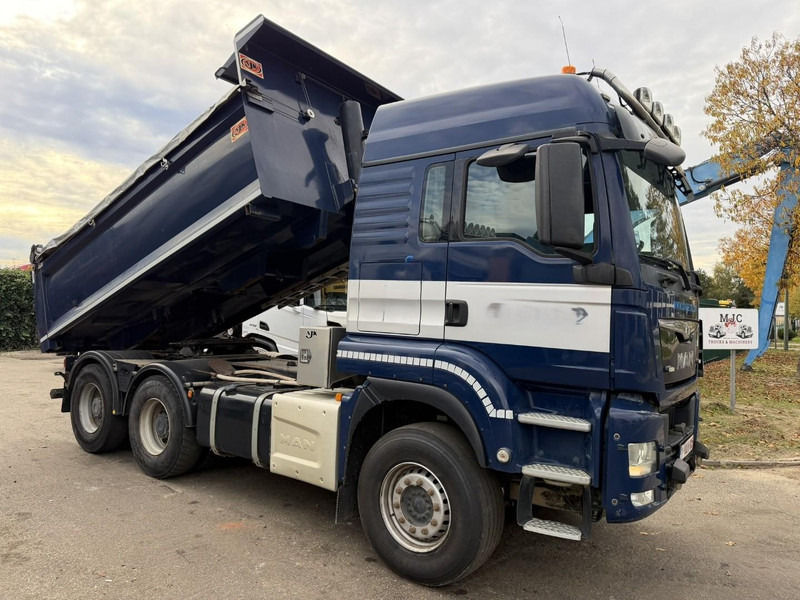 MAN TGS 33.480 6x4 TIPPER + TRACTOR - DOUBLE SYSTEM / WISSELSYSTEEM / DOUBLE PVA - RETARDER - HUB REDUCTION - BE TRUCK - شاحنة قلاب: صورة 1 MAN TGS 33.480 6x4 TIPPER + TRACTOR - DOUBLE SYSTEM / WISSELSYSTEEM / DOUBLE PVA - RETARDER - HUB REDUCTION - BE TRUCK - شاحنة قلاب: صورة 1
