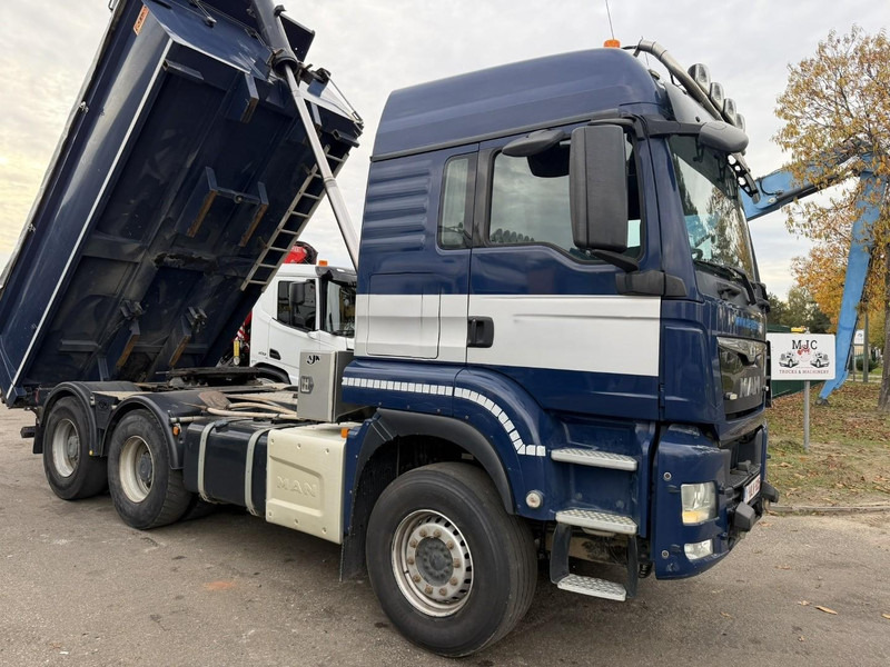 MAN TGS 33.480 6x4 TIPPER + TRACTOR - DOUBLE SYSTEM / WISSELSYSTEEM / DOUBLE PVA - RETARDER - HUB REDUCTION - BE TRUCK - شاحنة قلاب: صورة 5 MAN TGS 33.480 6x4 TIPPER + TRACTOR - DOUBLE SYSTEM / WISSELSYSTEEM / DOUBLE PVA - RETARDER - HUB REDUCTION - BE TRUCK - شاحنة قلاب: صورة 5