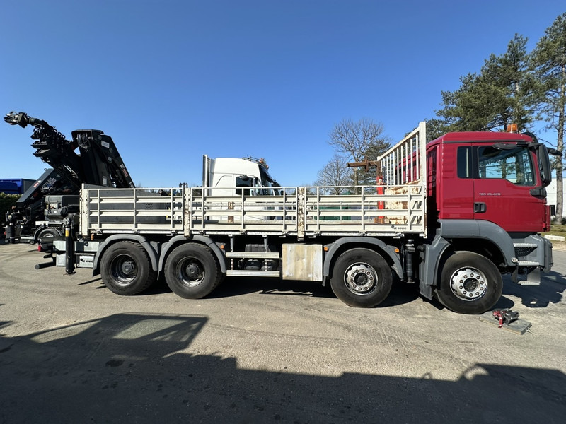 MAN TGS 35.420 8x4 + CRANE HIAB X-HIPRO 302 EP-5 - 192.000km - ROTATOR - 5/6 F - PLATFORM 6m55 - AIR SUSPENSION - TUV 06/2025 - TOP CONDITION - شاحنات مسطحة, شاحنة كرين: صورة 4 MAN TGS 35.420 8x4 + CRANE HIAB X-HIPRO 302 EP-5 - 192.000km - ROTATOR - 5/6 F - PLATFORM 6m55 - AIR SUSPENSION - TUV 06/2025 - TOP CONDITION - شاحنات مسطحة, شاحنة كرين: صورة 4