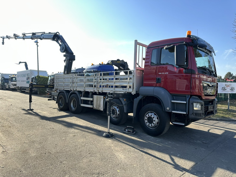 MAN TGS 35.420 8x4 + CRANE HIAB X-HIPRO 302 EP-5 - 192.000km - ROTATOR - 5/6 F - PLATFORM 6m55 - AIR SUSPENSION - TUV 06/2025 - TOP CONDITION - شاحنة كرين: صورة 3 MAN TGS 35.420 8x4 + CRANE HIAB X-HIPRO 302 EP-5 - 192.000km - ROTATOR - 5/6 F - PLATFORM 6m55 - AIR SUSPENSION - TUV 06/2025 - TOP CONDITION - شاحنة كرين: صورة 3
