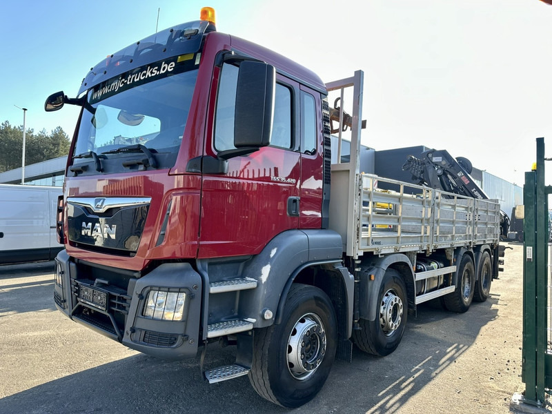 MAN TGS 35.420 8x4 + CRANE HIAB X-HIPRO 302 EP-5 - 192.000km - ROTATOR - 5/6 F - PLATFORM 6m55 - AIR SUSPENSION - TUV 06/2025 - TOP CONDITION - شاحنة كرين: صورة 3 MAN TGS 35.420 8x4 + CRANE HIAB X-HIPRO 302 EP-5 - 192.000km - ROTATOR - 5/6 F - PLATFORM 6m55 - AIR SUSPENSION - TUV 06/2025 - TOP CONDITION - شاحنة كرين: صورة 3