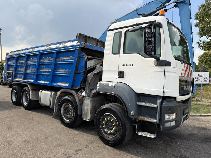 MAN TGS 41.360 8x4 - *EURO 3* TIPPER - FLIEGL PUSH TIPPER - BIG AXLES / HUB REDUCTION - STEEL SPRING - AS TRONIC AUTOMATIC - شاحنة قلاب: صورة 1 MAN TGS 41.360 8x4 - *EURO 3* TIPPER - FLIEGL PUSH TIPPER - BIG AXLES / HUB REDUCTION - STEEL SPRING - AS TRONIC AUTOMATIC - شاحنة قلاب: صورة 1