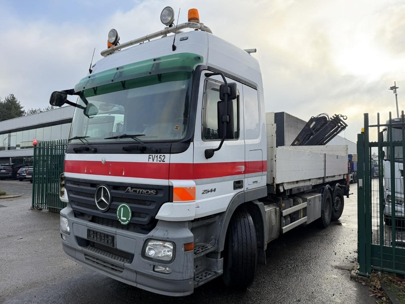 Mercedes-Benz ACTROS 2544 6x2 MP2 + CRANE ATLAS 165.2E (3x HYDR) - RADIO - *FULL AIR* - LIFT + STEERING AXLE - *299.000km* - PLATFORM 6m50 - شاحنة كرين: صورة 3 Mercedes-Benz ACTROS 2544 6x2 MP2 + CRANE ATLAS 165.2E (3x HYDR) - RADIO - *FULL AIR* - LIFT + STEERING AXLE - *299.000km* - PLATFORM 6m50 - شاحنة كرين: صورة 3