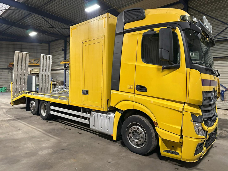 Mercedes-Benz ACTROS 2745 6x2 OPRIJWAGEN / AUTOTRANSPORTER / MACHINE TRANSPORTER - WINCH - 6m10 - EURO 5 - LIFT AXLE - HYDR RAMPS - NL TRUCK - شاحنة سحب: صورة 1 Mercedes-Benz ACTROS 2745 6x2 OPRIJWAGEN / AUTOTRANSPORTER / MACHINE TRANSPORTER - WINCH - 6m10 - EURO 5 - LIFT AXLE - HYDR RAMPS - NL TRUCK - شاحنة سحب: صورة 1