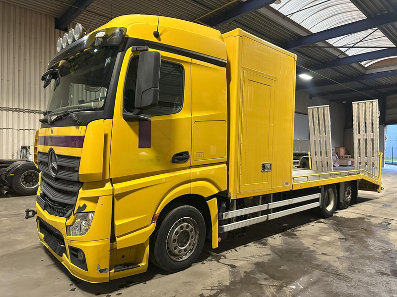 Mercedes-Benz ACTROS 2745 6x2 OPRIJWAGEN / AUTOTRANSPORTER / MACHINE TRANSPORTER - WINCH - 6m10 - EURO 5 - LIFT AXLE - HYDR RAMPS - NL TRUCK - شاحنة سحب: صورة 2 Mercedes-Benz ACTROS 2745 6x2 OPRIJWAGEN / AUTOTRANSPORTER / MACHINE TRANSPORTER - WINCH - 6m10 - EURO 5 - LIFT AXLE - HYDR RAMPS - NL TRUCK - شاحنة سحب: صورة 2