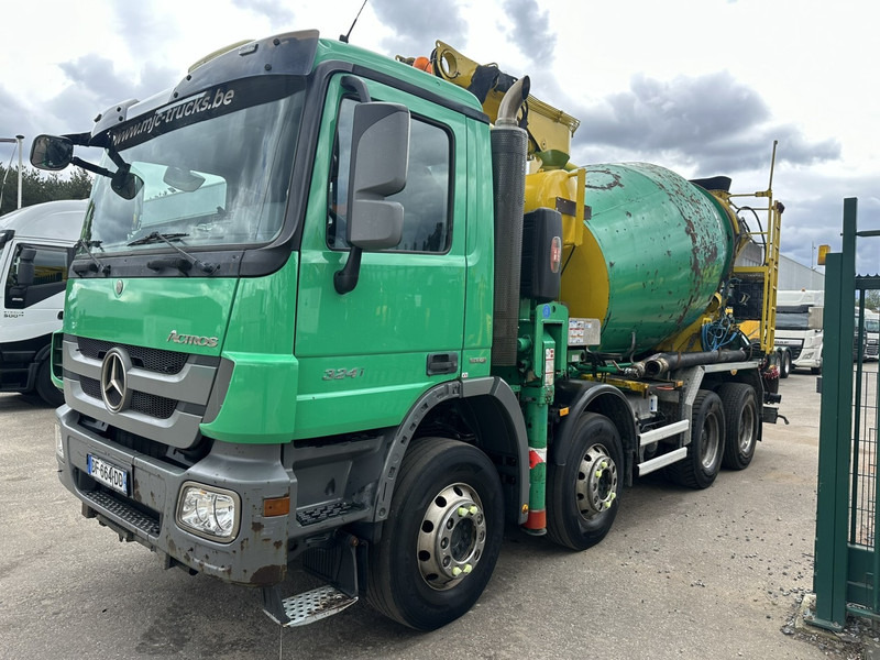 Mercedes-Benz ACTROS 3241 8x4 PUMI PM M 21-3 (21m) Putzmeister - *238.000km* / 1586H - EPS - BLADVERING / NAAFREDUCTIE - مضخة خرسانة: صورة 3 Mercedes-Benz ACTROS 3241 8x4 PUMI PM M 21-3 (21m) Putzmeister - *238.000km* / 1586H - EPS - BLADVERING / NAAFREDUCTIE - مضخة خرسانة: صورة 3