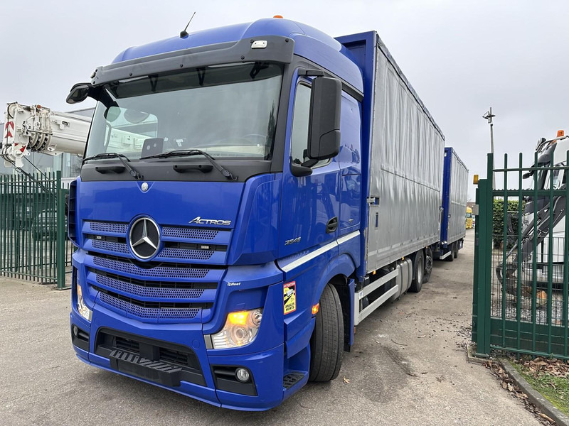 Mercedes-Benz Actros 2645 6x2 105m³ JUMBO + RETARDER + KRAN PALFINGER PK 19.001 SLD (4x) + RADIO - *FULL AIR* - FRIGO - EURO 6 - SAF AXLES - BELGIAN TRUCK - شاحنة مقفلة, شاحنة كرين: صورة 3 Mercedes-Benz Actros 2645 6x2 105m³ JUMBO + RETARDER + KRAN PALFINGER PK 19.001 SLD (4x) + RADIO - *FULL AIR* - FRIGO - EURO 6 - SAF AXLES - BELGIAN TRUCK - شاحنة مقفلة, شاحنة كرين: صورة 3