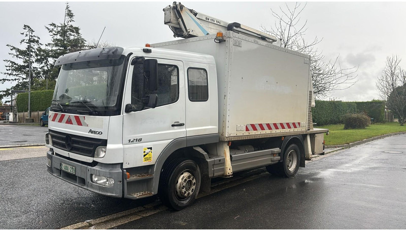 Mercedes-Benz Atego 1218 17m SKYLIFT / HUBARBEITSBÜHNE - COMILEV EN 170 TPC - NACELLE / HOOGWERKER - MANUAL - GOOD CONDITION - شاحنة, شاحنة كرين: صورة 1 Mercedes-Benz Atego 1218 17m SKYLIFT / HUBARBEITSBÜHNE - COMILEV EN 170 TPC - NACELLE / HOOGWERKER - MANUAL - GOOD CONDITION - شاحنة, شاحنة كرين: صورة 1