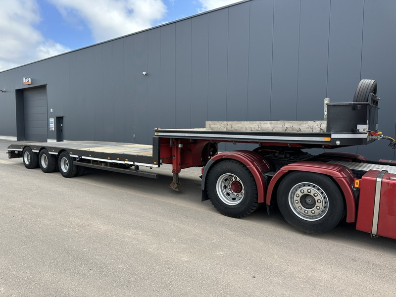 Nooteboom OSD-39 VV 39T - EXTENDABLE / AUSSCHIEBBAHR - 1 STEERING AXLE - SAF - LUCHTVERING - BELGIAN REGISTRATION - عربة منخفضة مسطحة نصف مقطورة: صورة 2 Nooteboom OSD-39 VV 39T - EXTENDABLE / AUSSCHIEBBAHR - 1 STEERING AXLE - SAF - LUCHTVERING - BELGIAN REGISTRATION - عربة منخفضة مسطحة نصف مقطورة: صورة 2