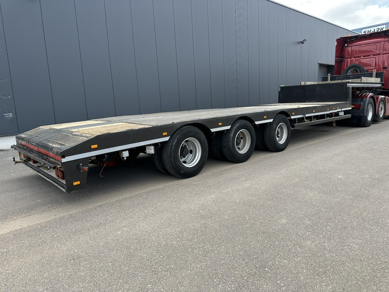 Nooteboom OSD-39 VV 39T - EXTENDABLE / AUSSCHIEBBAHR - 1 STEERING AXLE - SAF - LUCHTVERING - BELGIAN REGISTRATION - عربة منخفضة مسطحة نصف مقطورة: صورة 4 Nooteboom OSD-39 VV 39T - EXTENDABLE / AUSSCHIEBBAHR - 1 STEERING AXLE - SAF - LUCHTVERING - BELGIAN REGISTRATION - عربة منخفضة مسطحة نصف مقطورة: صورة 4