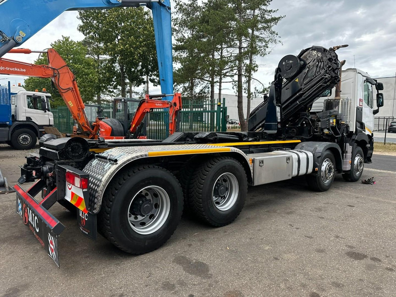 Renault C460 8x4 + (19m!) KRAN HIAB 288 E-6 HIDUO - RADIO - 5/6 F - STEEL SPRING / HUB REDUCTION - BE TRUCK - شاحنة ذات خطاف, شاحنة كرين: صورة 5 Renault C460 8x4 + (19m!) KRAN HIAB 288 E-6 HIDUO - RADIO - 5/6 F - STEEL SPRING / HUB REDUCTION - BE TRUCK - شاحنة ذات خطاف, شاحنة كرين: صورة 5