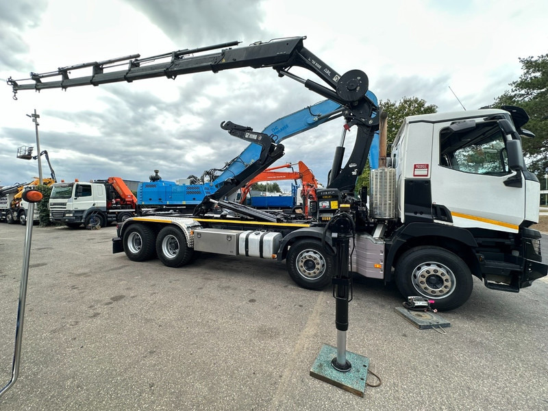 Renault C460 8x4 + (19m!) KRAN HIAB 288 E-6 HIDUO - RADIO - 5/6 F - STEEL SPRING / HUB REDUCTION - BE TRUCK - شاحنة ذات خطاف, شاحنة كرين: صورة 4 Renault C460 8x4 + (19m!) KRAN HIAB 288 E-6 HIDUO - RADIO - 5/6 F - STEEL SPRING / HUB REDUCTION - BE TRUCK - شاحنة ذات خطاف, شاحنة كرين: صورة 4