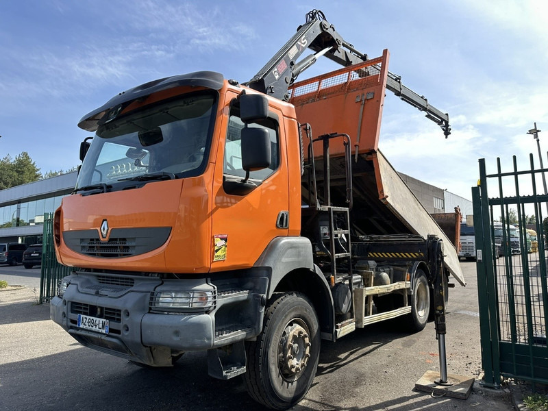 Renault KERAX 380 DXI 6x4 TIPPER + CRANE HIAB 144 B-3 - RADIO - *246.000km* - RETARDER - BORDMATIC - EURO 5 - شاحنة قلاب, شاحنة كرين: صورة 3 Renault KERAX 380 DXI 6x4 TIPPER + CRANE HIAB 144 B-3 - RADIO - *246.000km* - RETARDER - BORDMATIC - EURO 5 - شاحنة قلاب, شاحنة كرين: صورة 3