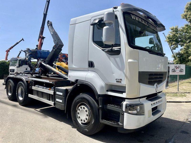 Renault Lander 450 DXI EURO 5 - 6x4 - 20T PALLIFT HAAKSYSTEEM/ ABROLLKIPPER / GANCHO / PORTE CONTAINER - BLATT / AP ACHSEN - BE TRUCK - شاحنة ذات خطاف: صورة 1 Renault Lander 450 DXI EURO 5 - 6x4 - 20T PALLIFT HAAKSYSTEEM/ ABROLLKIPPER / GANCHO / PORTE CONTAINER - BLATT / AP ACHSEN - BE TRUCK - شاحنة ذات خطاف: صورة 1
