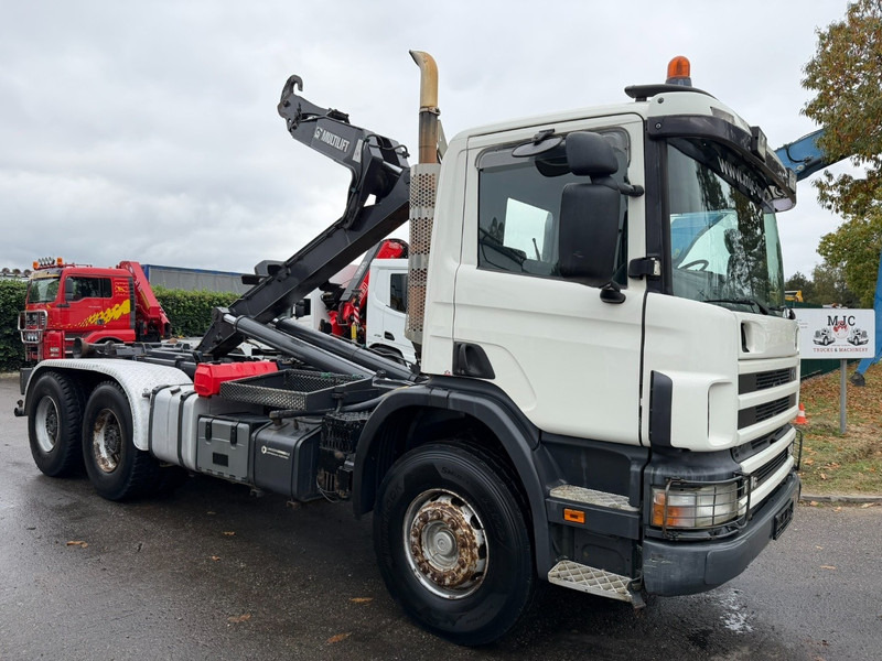 Scania 114C-380 6X4 HOOKLIFT / GANCHO HIAB MULTILIFT - RETARDER - A/C - EURO 3 - SPRING / BALLESTAS / BLATT / LAMES - شاحنة ذات خطاف: صورة 1 Scania 114C-380 6X4 HOOKLIFT / GANCHO HIAB MULTILIFT - RETARDER - A/C - EURO 3 - SPRING / BALLESTAS / BLATT / LAMES - شاحنة ذات خطاف: صورة 1