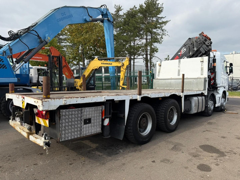 Scania 114C-380 8x4 + CRANE HIAB 700 E-5 - PLATFORM 6m80 + TWISTLOCKS - MANUAL - RETARDER - STEEL SPRING / BIG AXLE HUB REDUCTION - AP ACHSEN - شاحنة كرين: صورة 4 Scania 114C-380 8x4 + CRANE HIAB 700 E-5 - PLATFORM 6m80 + TWISTLOCKS - MANUAL - RETARDER - STEEL SPRING / BIG AXLE HUB REDUCTION - AP ACHSEN - شاحنة كرين: صورة 4