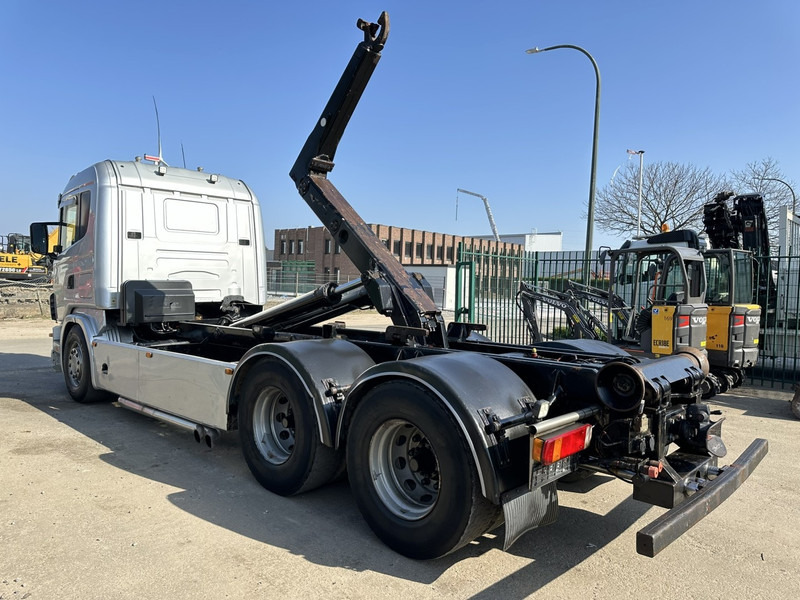 Scania 144G-530 V8 6x4 HOOKLIFT 20T MEILLER -VOL LUCHT - OPTI-CRUISE - CR19 SLAAPCABINE - شاحنة ذات خطاف: صورة 4 Scania 144G-530 V8 6x4 HOOKLIFT 20T MEILLER -VOL LUCHT - OPTI-CRUISE - CR19 SLAAPCABINE - شاحنة ذات خطاف: صورة 4