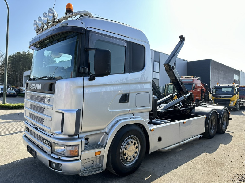 Scania 144G-530 V8 6x4 HOOKLIFT 20T MEILLER -VOL LUCHT - OPTI-CRUISE - CR19 SLAAPCABINE - شاحنة ذات خطاف: صورة 3 Scania 144G-530 V8 6x4 HOOKLIFT 20T MEILLER -VOL LUCHT - OPTI-CRUISE - CR19 SLAAPCABINE - شاحنة ذات خطاف: صورة 3