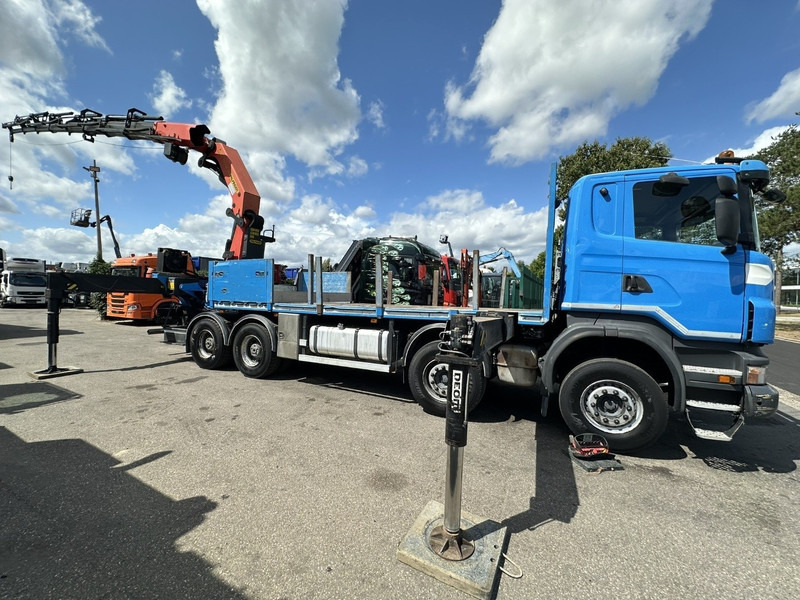 Scania G440 8x4 + (26.5m!) CRANE PALFINGER PK78002 SH G 8x + 1 + WINCH - PLATFORM 6m25 - MANUAL - HUB REDUCTION - STEEL SPRING - EURO 5 - BE TRUCK - شاحنة كرين: صورة 4 Scania G440 8x4 + (26.5m!) CRANE PALFINGER PK78002 SH G 8x + 1 + WINCH - PLATFORM 6m25 - MANUAL - HUB REDUCTION - STEEL SPRING - EURO 5 - BE TRUCK - شاحنة كرين: صورة 4