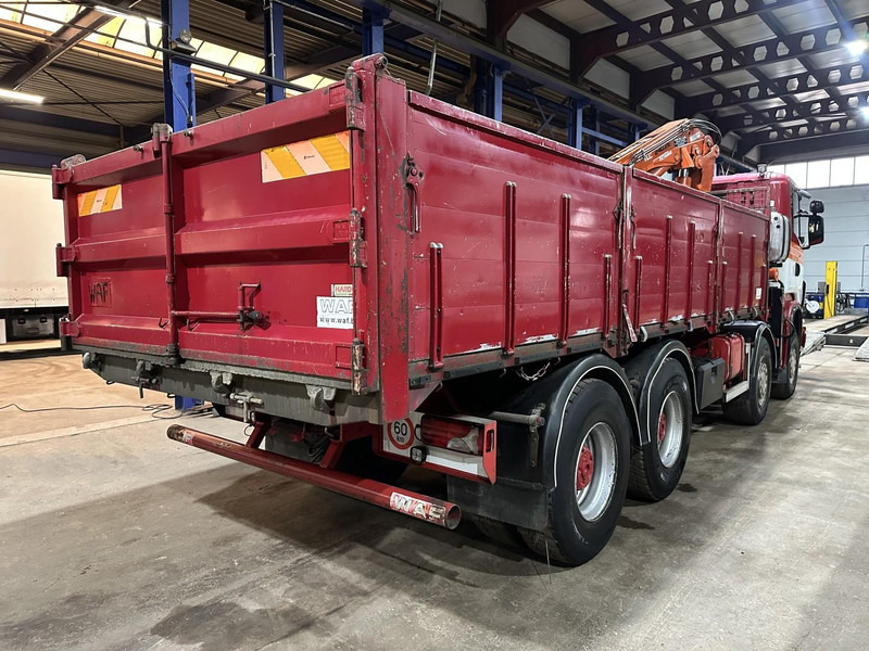 Scania G480 8x4 TIPPER + CRANE ATLAS 240.E4 + RADIO - STEEL SPRING / BIG AXLES - شاحنة قلاب, شاحنة كرين: صورة 5 Scania G480 8x4 TIPPER + CRANE ATLAS 240.E4 + RADIO - STEEL SPRING / BIG AXLES - شاحنة قلاب, شاحنة كرين: صورة 5