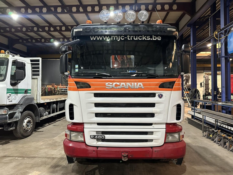 Scania G480 8x4 TIPPER + CRANE ATLAS 240.E4 + RADIO - STEEL SPRING / BIG AXLES - شاحنة قلاب, شاحنة كرين: صورة 2 Scania G480 8x4 TIPPER + CRANE ATLAS 240.E4 + RADIO - STEEL SPRING / BIG AXLES - شاحنة قلاب, شاحنة كرين: صورة 2