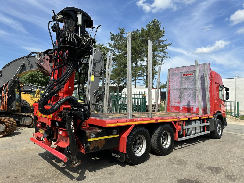Scania G500 XT 6x4 WOOD / TIMBER / HOLZ CRANE PALFINGER EPSILON Q150Z + RETARDER - FULL AIR SUSP. - BE TRUCK - شاحنات مسطحة, شاحنة كرين: صورة 4 Scania G500 XT 6x4 WOOD / TIMBER / HOLZ CRANE PALFINGER EPSILON Q150Z + RETARDER - FULL AIR SUSP. - BE TRUCK - شاحنات مسطحة, شاحنة كرين: صورة 4
