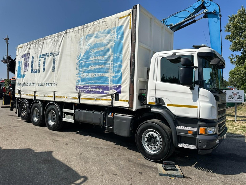 Scania P410 8x4 TRIDEM + CRANE HIAB 244 EP-4 HIDUO - RETARDER - LIFT + STEERING AXLE - *327.000km* - RADIO - شاحنة كرين: صورة 2 Scania P410 8x4 TRIDEM + CRANE HIAB 244 EP-4 HIDUO - RETARDER - LIFT + STEERING AXLE - *327.000km* - RADIO - شاحنة كرين: صورة 2