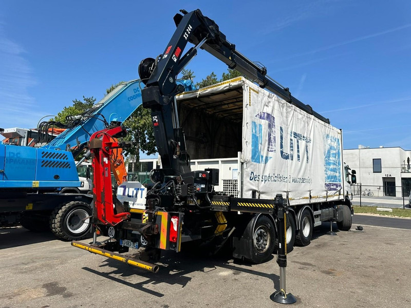 Scania P410 8x4 TRIDEM + CRANE HIAB 244 EP-4 HIDUO - RETARDER - LIFT + STEERING AXLE - *327.000km* - RADIO - شاحنة كرين: صورة 5 Scania P410 8x4 TRIDEM + CRANE HIAB 244 EP-4 HIDUO - RETARDER - LIFT + STEERING AXLE - *327.000km* - RADIO - شاحنة كرين: صورة 5