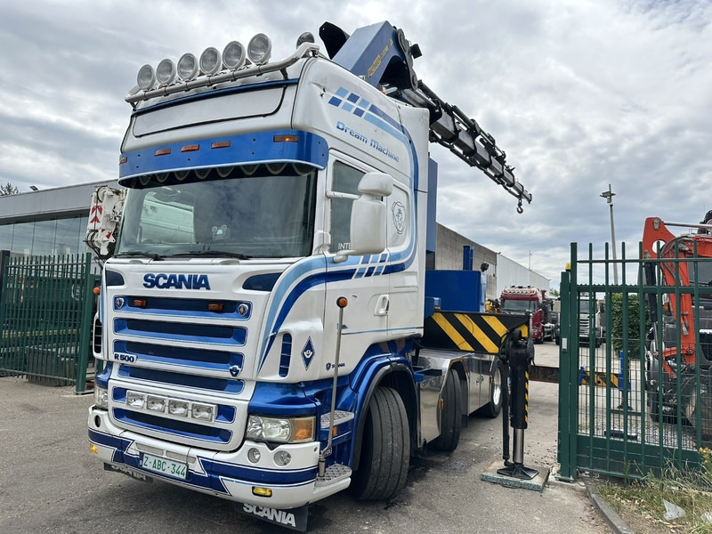 Scania R500 8x2 ZSM + KRAN 100Tm! PALFINGER PK100002 G 8x + 1 ME - RETARDER - ALCOA DURA BRIGHT - LIFT + STEERING - 5/6 HYDR F - TÜV 05/2026 - TOP CONDITION - وحدة جر: صورة 4 Scania R500 8x2 ZSM + KRAN 100Tm! PALFINGER PK100002 G 8x + 1 ME - RETARDER - ALCOA DURA BRIGHT - LIFT + STEERING - 5/6 HYDR F - TÜV 05/2026 - TOP CONDITION - وحدة جر: صورة 4