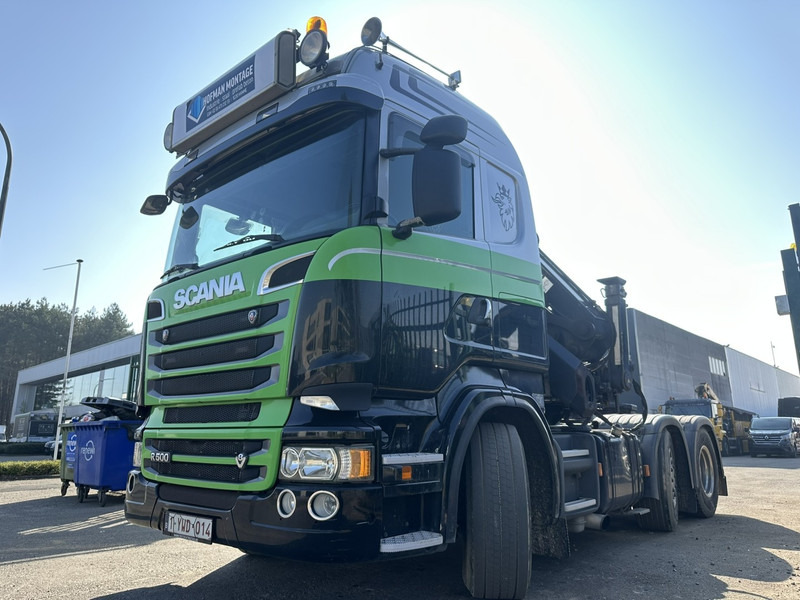 Scania R500 V8 6x2 + KRAN MKG HLK 231 HP (23tm) - 4x HYDR - RADIO - RETARDER - MANUAL - LIFT + STEERING AXLE - شاحنة كرين: صورة 5 Scania R500 V8 6x2 + KRAN MKG HLK 231 HP (23tm) - 4x HYDR - RADIO - RETARDER - MANUAL - LIFT + STEERING AXLE - شاحنة كرين: صورة 5