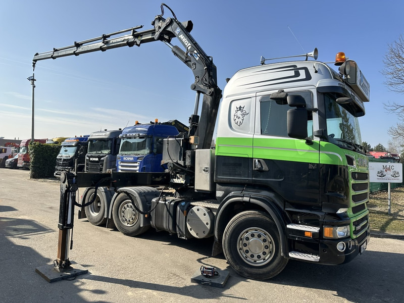 Scania R500 V8 6x2 + KRAN MKG HLK 231 HP (23tm) - 4x HYDR - RADIO - RETARDER - MANUAL - LIFT + STEERING AXLE - شاحنة كرين: صورة 1 Scania R500 V8 6x2 + KRAN MKG HLK 231 HP (23tm) - 4x HYDR - RADIO - RETARDER - MANUAL - LIFT + STEERING AXLE - شاحنة كرين: صورة 1
