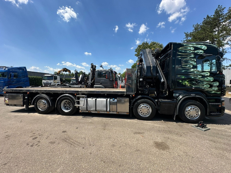 Scania R620 8x2 + CRANE HIAB 800 EP-5 HIPRO - RETARDER - LIFT/STEERING AXLE - HIGHLINE SLEEPER - LEATHER - ALCOA - شاحنة كرين: صورة 5 Scania R620 8x2 + CRANE HIAB 800 EP-5 HIPRO - RETARDER - LIFT/STEERING AXLE - HIGHLINE SLEEPER - LEATHER - ALCOA - شاحنة كرين: صورة 5