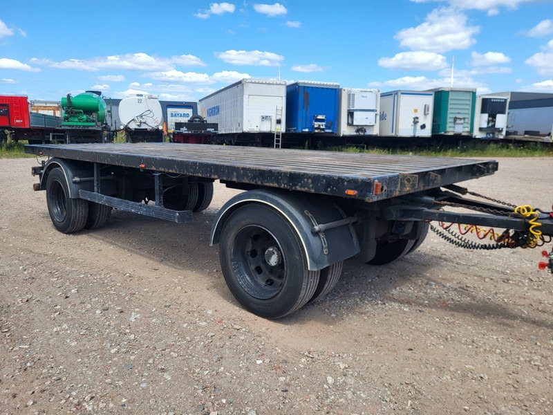 Trailor 2-AS PLATTE AANHANGER - SMB - AIR SUSPENSION - DOUBLE WHEELS - مقطورات مسطحة: صورة 1 Trailor 2-AS PLATTE AANHANGER - SMB - AIR SUSPENSION - DOUBLE WHEELS - مقطورات مسطحة: صورة 1