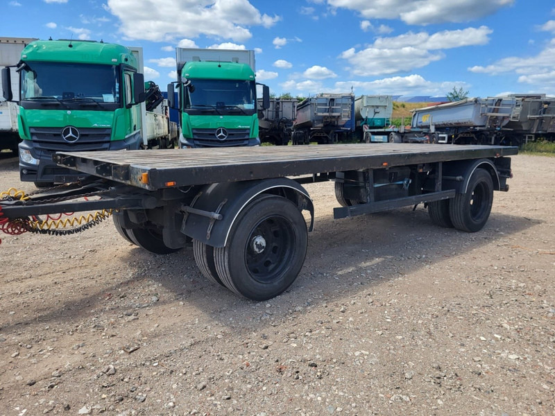 Trailor 2-AS PLATTE AANHANGER - SMB - AIR SUSPENSION - DOUBLE WHEELS - مقطورات مسطحة: صورة 2 Trailor 2-AS PLATTE AANHANGER - SMB - AIR SUSPENSION - DOUBLE WHEELS - مقطورات مسطحة: صورة 2
