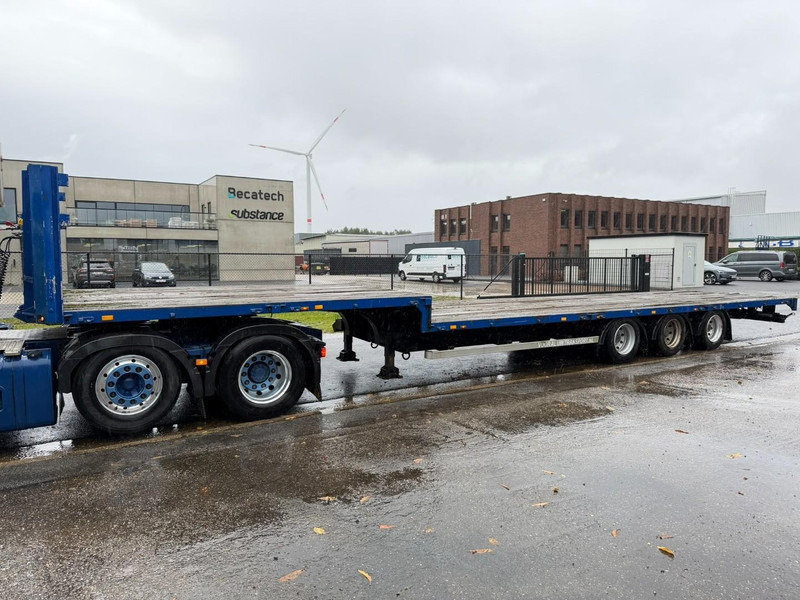 Van Hool 3-AXLES SEMI LOW LOADER - 12 TIRES - SAF - 245/70R19.5 - AIR SUSPENSION - BELGIAN PAPERS - عربة منخفضة مسطحة نصف مقطورة: صورة 1 Van Hool 3-AXLES SEMI LOW LOADER - 12 TIRES - SAF - 245/70R19.5 - AIR SUSPENSION - BELGIAN PAPERS - عربة منخفضة مسطحة نصف مقطورة: صورة 1