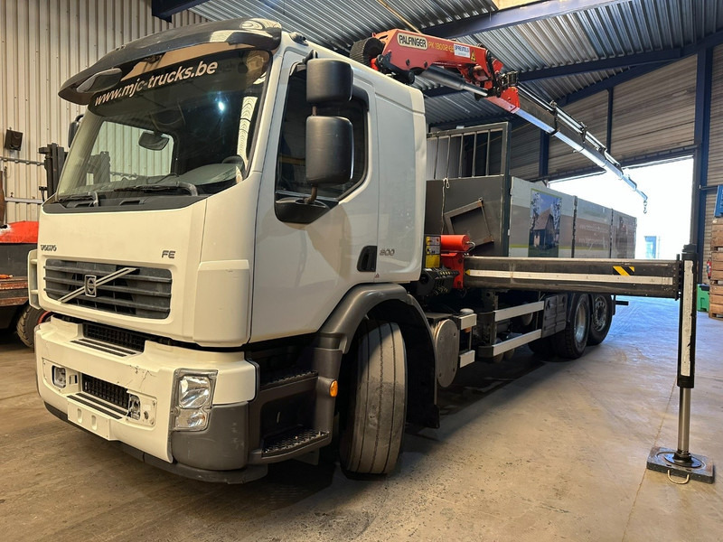 Volvo FE 300 6x2 + crane (20m!) PALFINGER PK18002 E 6x - LIFT / STEERING AXLE - MANUAL - EURO 5 - شاحنات مسطحة, شاحنة كرين: صورة 4 Volvo FE 300 6x2 + crane (20m!) PALFINGER PK18002 E 6x - LIFT / STEERING AXLE - MANUAL - EURO 5 - شاحنات مسطحة, شاحنة كرين: صورة 4