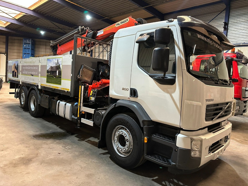 Volvo FE 300 6x2 + crane (20m!) PALFINGER PK18002 E 6x - LIFT / STEERING AXLE - MANUAL - EURO 5 - شاحنات مسطحة, شاحنة كرين: صورة 1 Volvo FE 300 6x2 + crane (20m!) PALFINGER PK18002 E 6x - LIFT / STEERING AXLE - MANUAL - EURO 5 - شاحنات مسطحة, شاحنة كرين: صورة 1